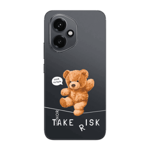 Honor Magic 400 Take risk Transparent Silicone TPU Θήκη